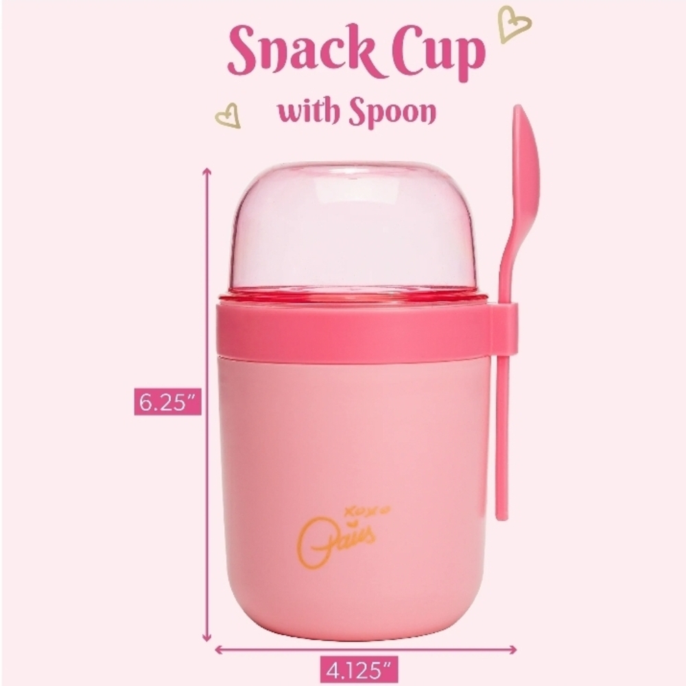 Paris Hilton Pink Snack Container Set